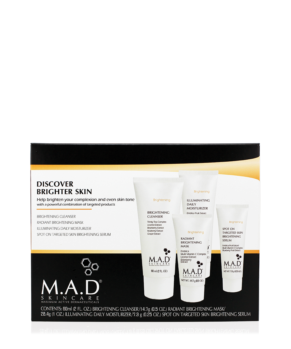 M.A.D. Дорожный набор препаратов для осветления кожи (Brightening Discovery Kit) (M.A.D., Brightening)