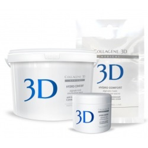 

Collagene 3D Альгинатная маска для лица и тела с экстрактом алое вера 1200 г (Collagene 3D, Hydro Comfort)
