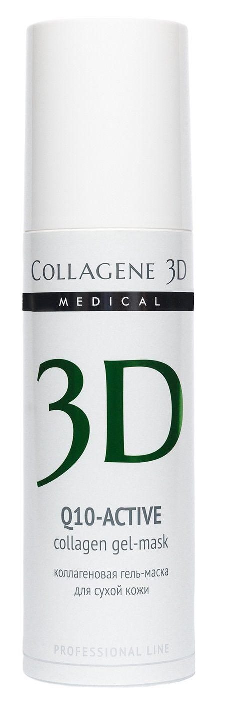 

Collagene 3D Гель-маска для лица с коэнзимом Q10 и витамином Е, антивозрастной уход для сухой кожи 30 м (Collagene 3D, Q10 Active)