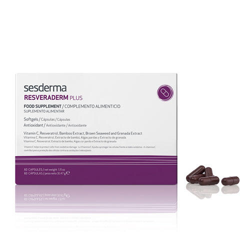 Sesderma БАД к пище "Резверадерм Плюс", 60 капс. (Sesderma, БАДы)