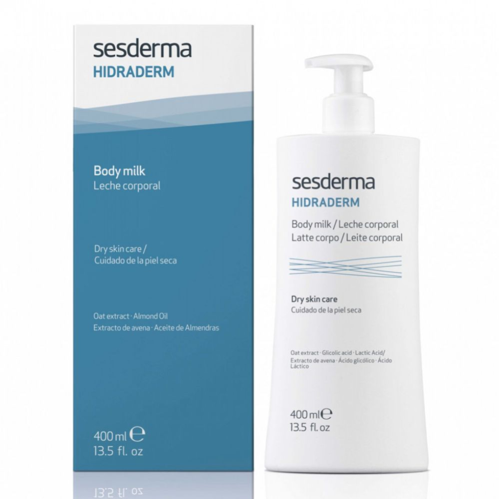 Sesderma Молочко для тела с экстрактом овса и маслом сладкого миндаля, 400 мл (Sesderma, Hidraderm)