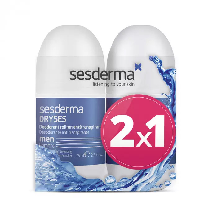 Sesderma Набор (дезодорант-антиперспирант для мужчин 75 мл х 2 шт) (Sesderma, Dryses)