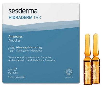 Купить Sesderma Осветляющее, увлажняющее средство в ампулах, 5 шт Х 2 мл (Sesderma, Hidraderm)