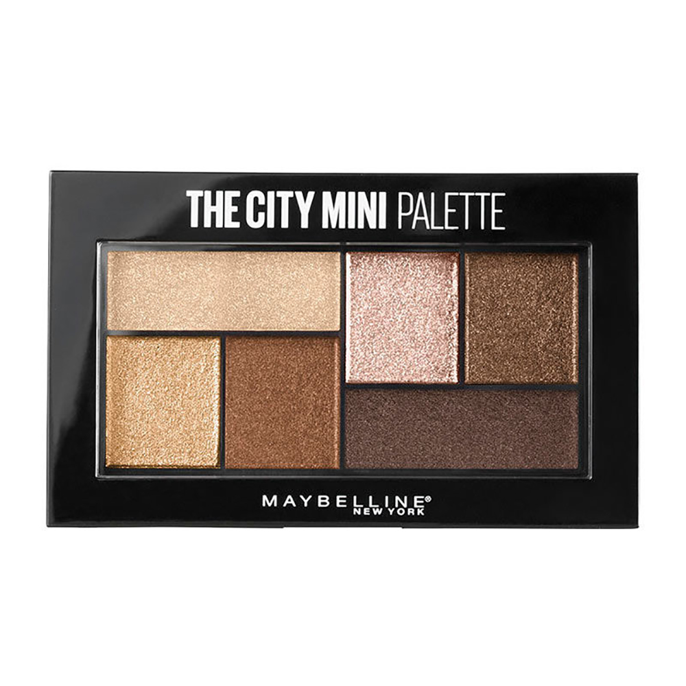 Maybelline Палетка теней для век The City Mini, 6 гр - 400 Rooftop Bronzes (Maybelline, ) от Socolor