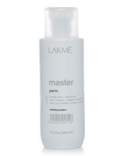 Lakme Master perm selecting system 1 Waving lotion Лосьон для нормальных волос 500 мл (Lakme, Master)