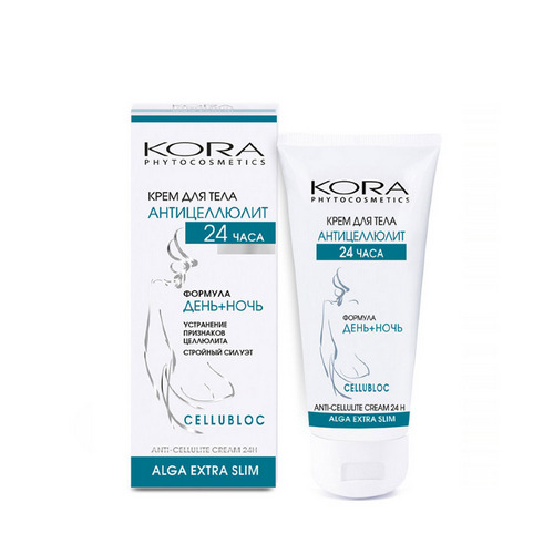 

Кора Крем для тела Антицеллюлит 24 часа, 150 мл (Кора, Антицеллюлитный комплекс)
