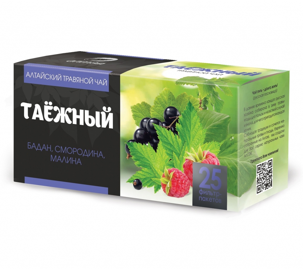 Алтэя Травяной чай Таежный, 25 фильтр-пакетов х 1,2 г (Алтэя, Травяные чаи) 