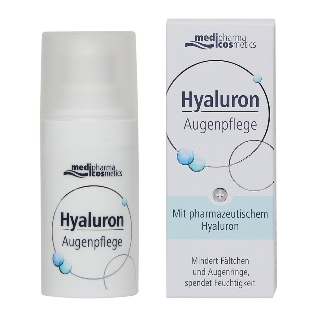 

Medipharma Cosmetics Крем для кожи вокруг глаз, 15 мл (Medipharma Cosmetics, Hyaluron), Hyaluron