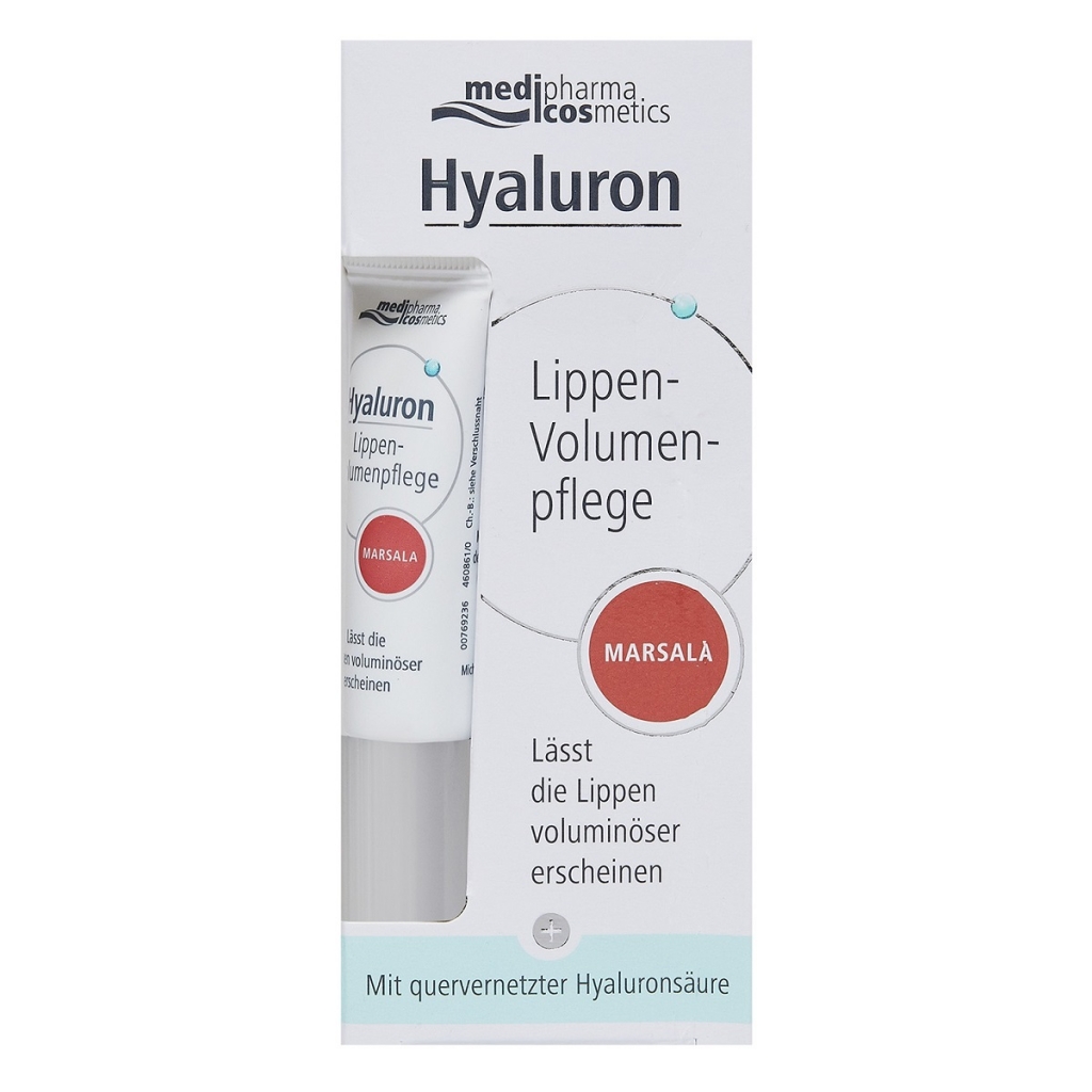 

Medipharma Cosmetics Бальзам для объема губ марсала, 7 мл (Medipharma Cosmetics, Hyaluron), Hyaluron