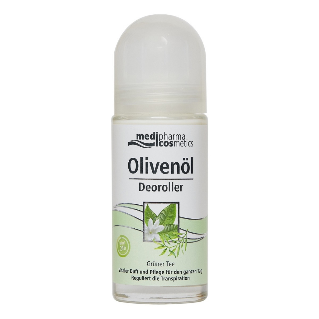 Купить Medipharma Cosmetics Роликовый дезодорант Зеленый чай , 50 мл (Medipharma Cosmetics, Olivenol)