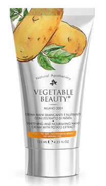 

Vegetable Beauty Отбеливающий питательный крем для рук с экстрактом картофеля, 125 мл (Vegetable Beauty, Для тела)