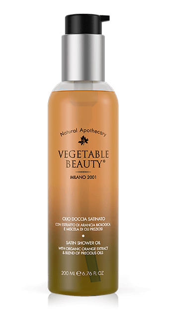 

Vegetable Beauty Сатиновое масло для душа с органическим экстрактом сицилийского апельсина и комплексом драгоценных масел, 200 мл (Vegetable Beauty, Для тела)