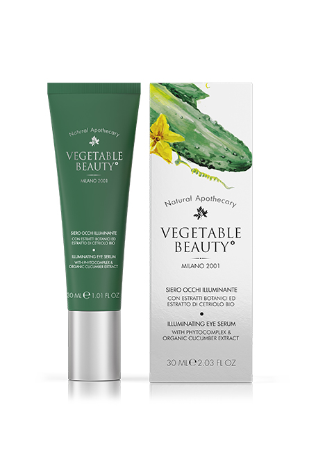 Vegetable Beauty Иллюминирующая сыворотка для кожи вокруг глаз c фито-комплексом и экстрактом огурца, 30 мл (Vegetable Beauty, Для лица)