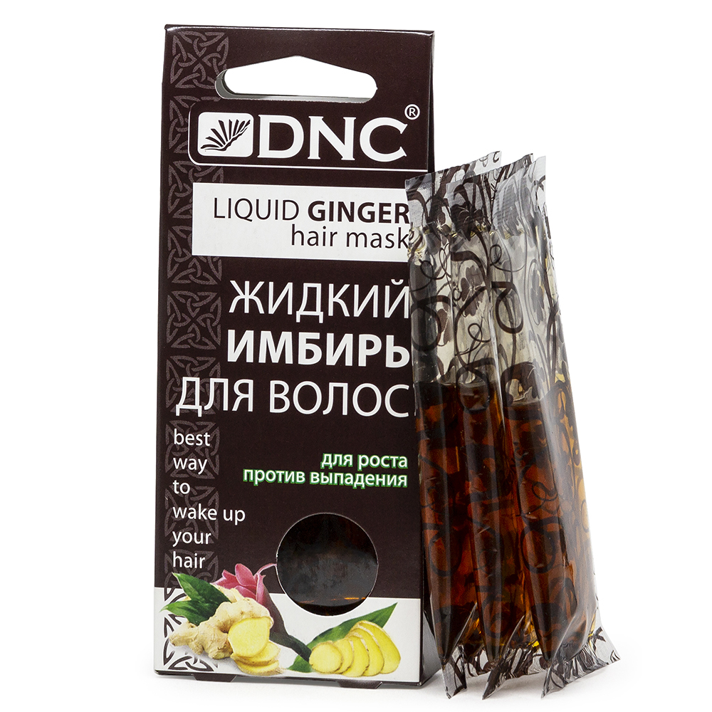 DNC Kosmetika Жидкий имбирь для волос, 3х15 мл (DNC Kosmetika, DNC)