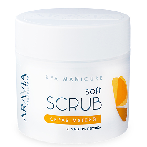 

Aravia Professional Скраб мягкий с маслом персика, 300 мл (Aravia Professional), Aravia Professional