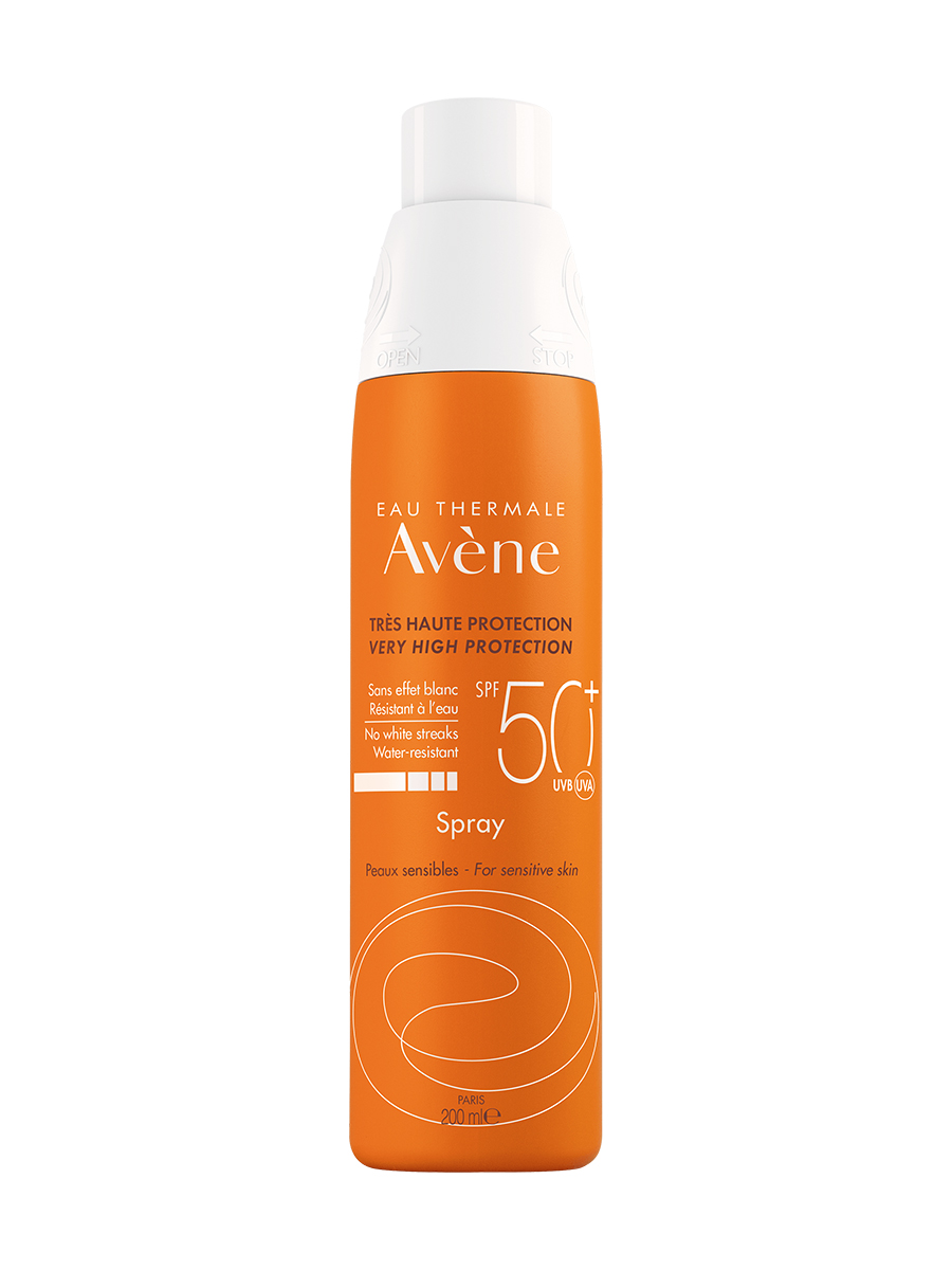 Avene Солнцезащитный спрей для чувствительной кожи SPF 50+, 200 мл (Avene, Suncare)