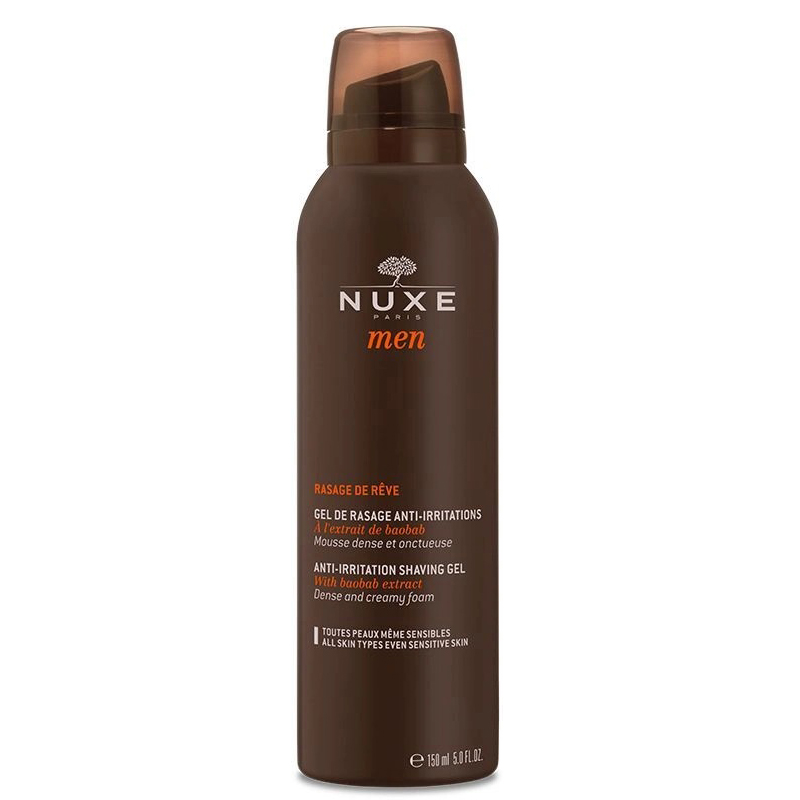 Nuxe Гель для бритья Anti-irritation Shaving Gel, 150 мл (Nuxe, Men) от Socolor