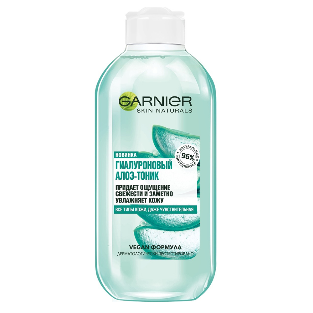 

Garnier Гиалуроновый Алоэ-Тоник для лица, 200 мл (Garnier, Skin Naturals)