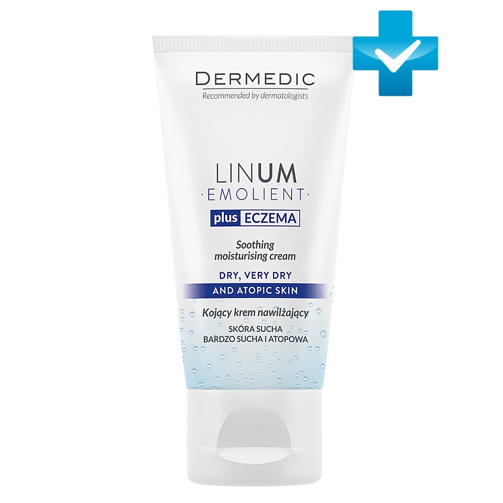 

Dermedic Увлажняющий успокаивающий крем для лица, 50 г (Dermedic, Linum Emolient)