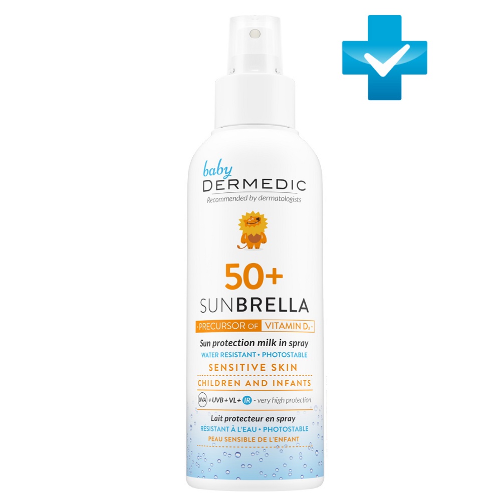 Dermedic Защитное молочко-спрей для детей SPF 50, 150 мл (Dermedic, Sunbrella)