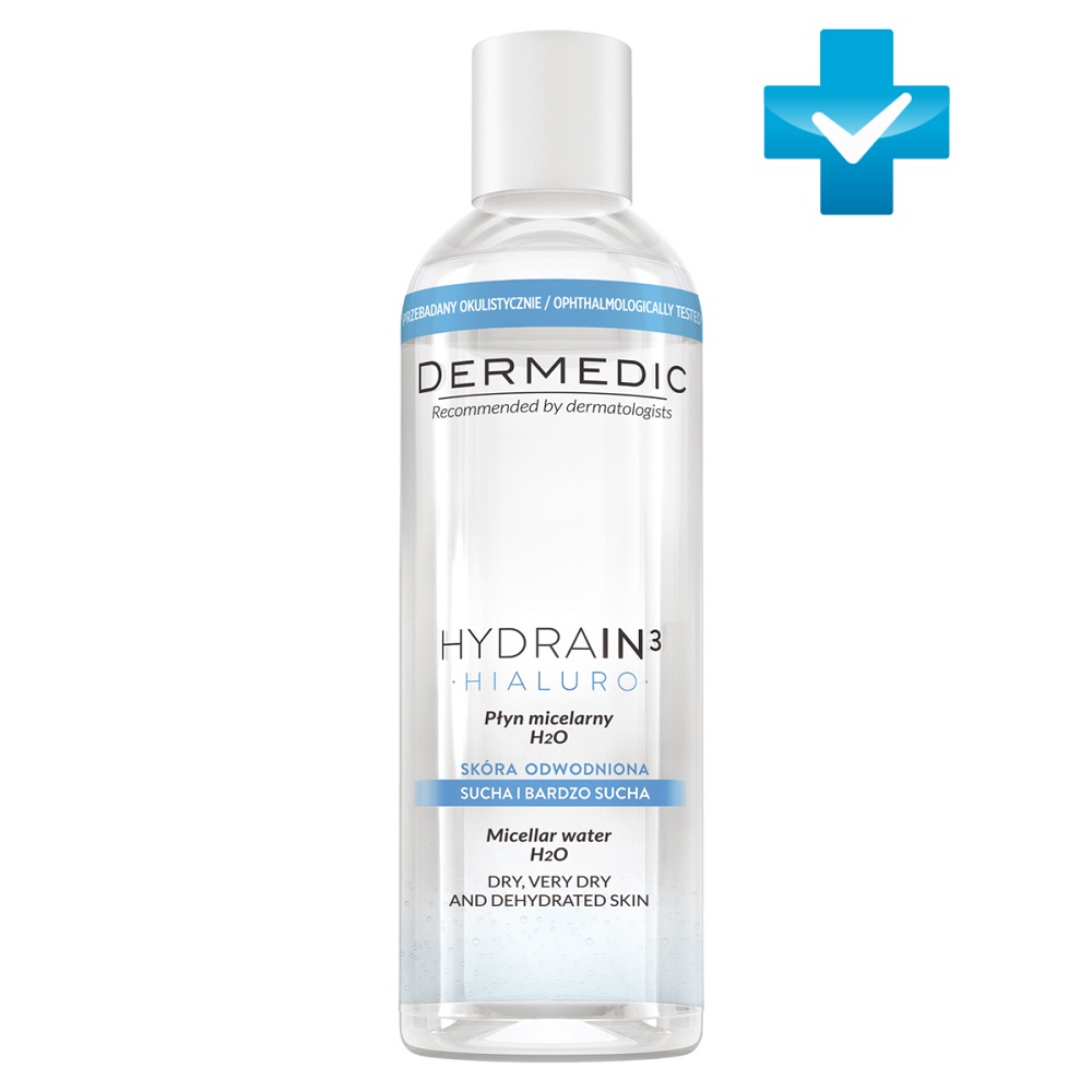 Купить Dermedic Мицеллярная вода H2O, 200 мл (Dermedic, Hydrain3)