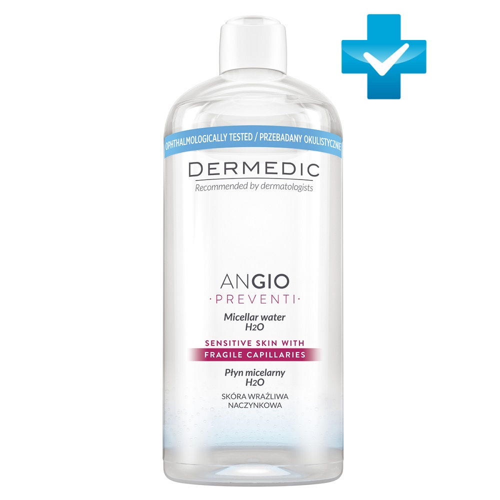 

Dermedic Мицеллярная вода H2O, 500 мл (Dermedic, Angio)