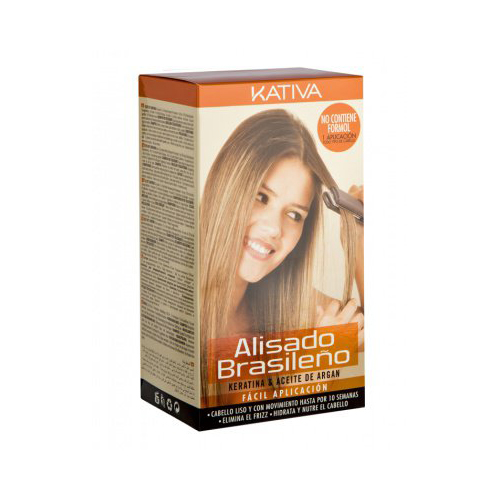 Kativa Кератиновое выпрямление и восстановление волос с маслом арганы (Kativa, Keratina)  - Купить