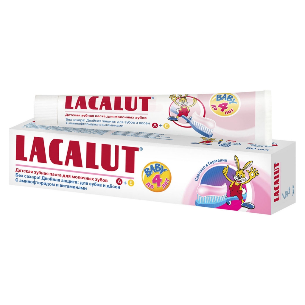 Купить Lacalut Зубная паста baby до 4 лет, 50 мл (Lacalut, Зубные пасты)
