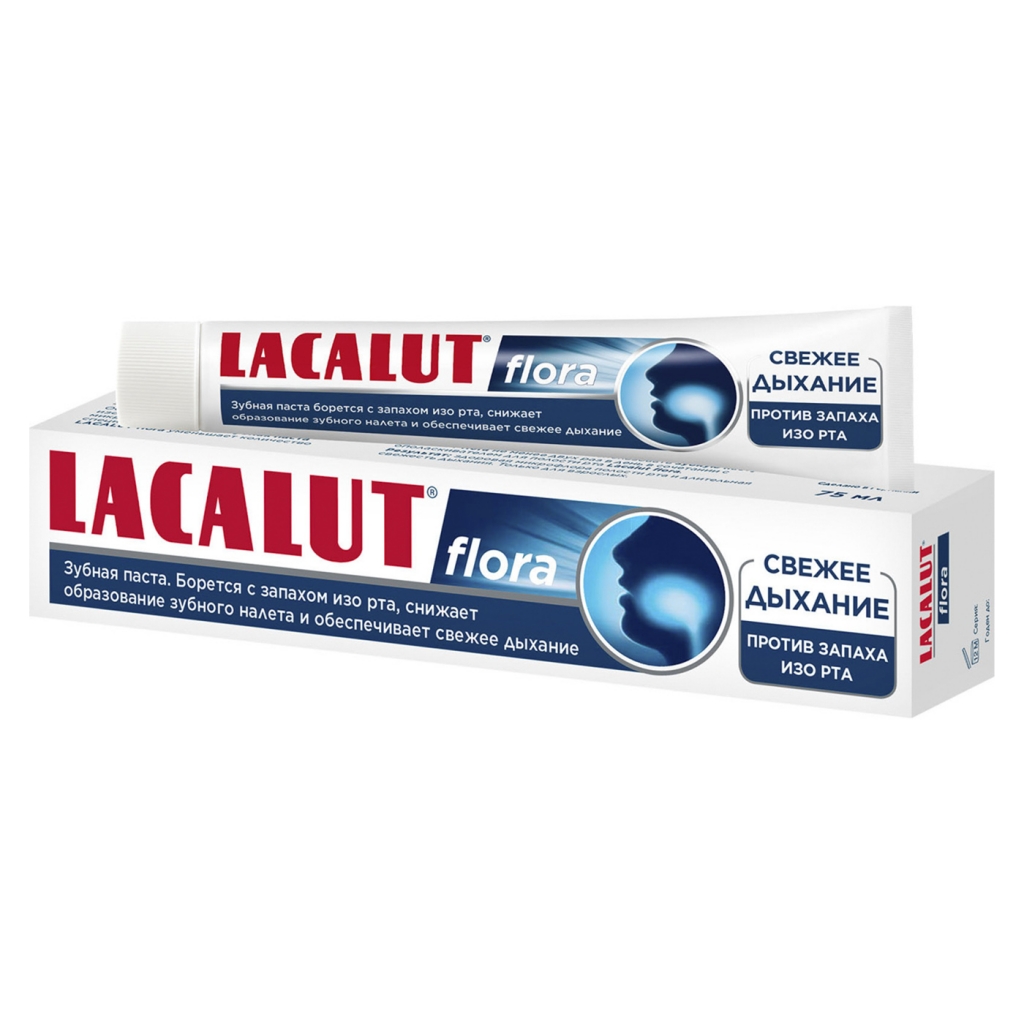 Купить Lacalut Зубная паста flora, 75 мл (Lacalut, Зубные пасты)