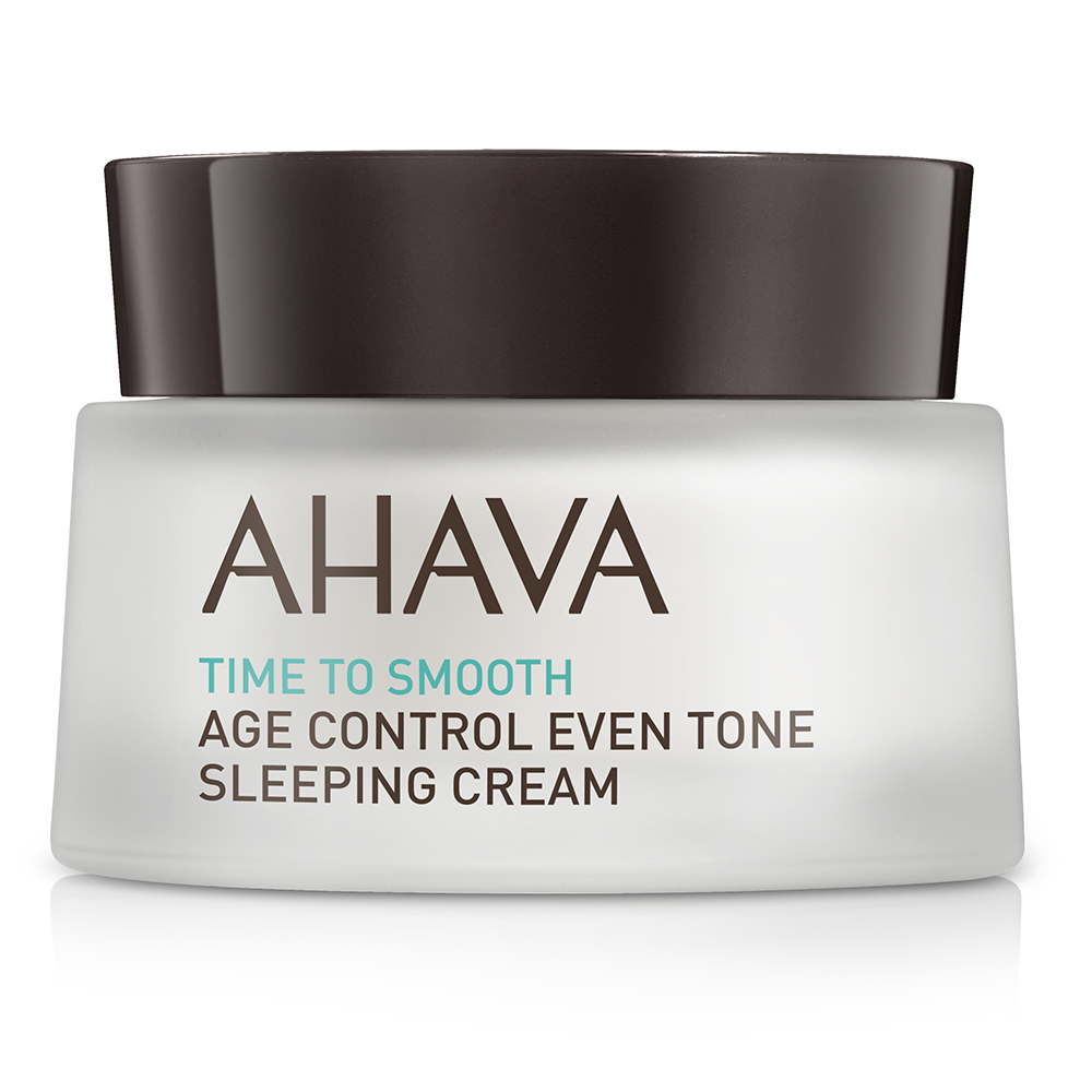 Ahava Антивозрастной ночной крем для выравнивания цвета кожи, 50 мл (Ahava, Time to smooth)