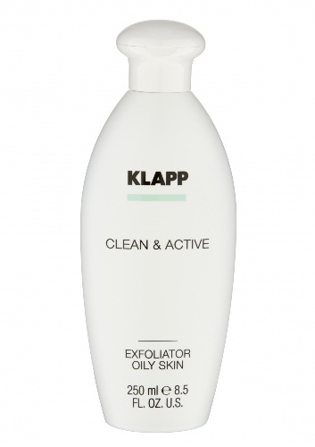

Klapp Эксфолиатор для жирной кожи, 250 мл (Klapp, Clean & active), Clean & active