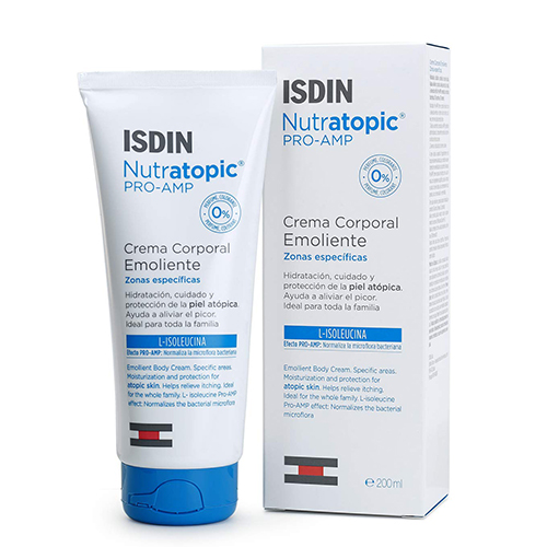 

Isdin Смягчающий крем для тела для атопичной кожи Pro-Amp crema corporal emoliente, 200 мл (Isdin, Nutratopic)