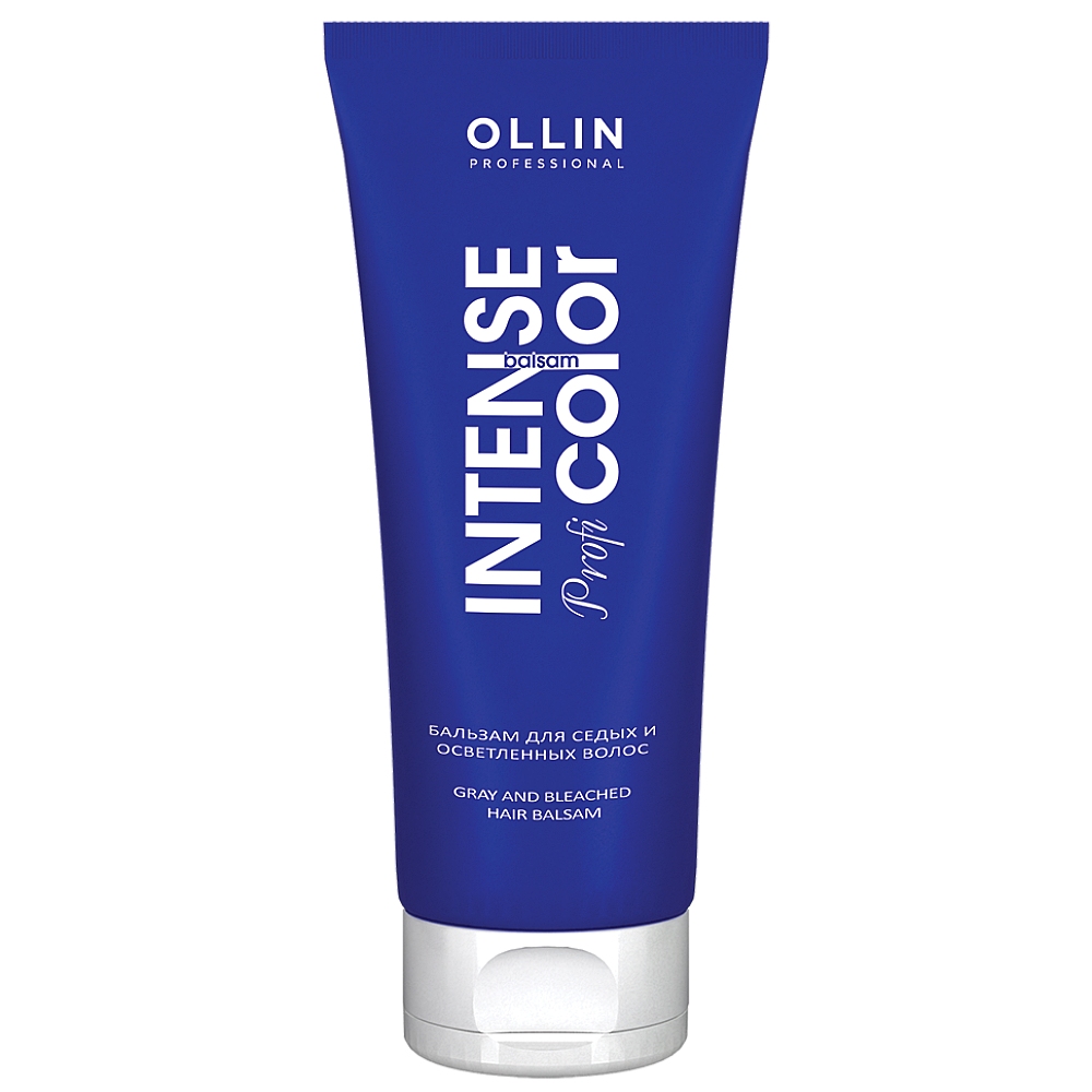 Купить Ollin Professional Бальзам для седых и осветленных волос Gray and bleached hair balsam, 200 мл (Ollin Professional, Окрашивание волос)