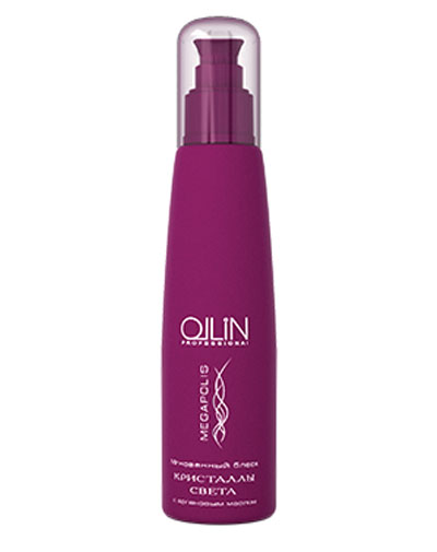 Ollin Professional Бессульфатный спрей Кристаллы света Megapolis, 125 мл (Ollin Professional, Уход за волосами)