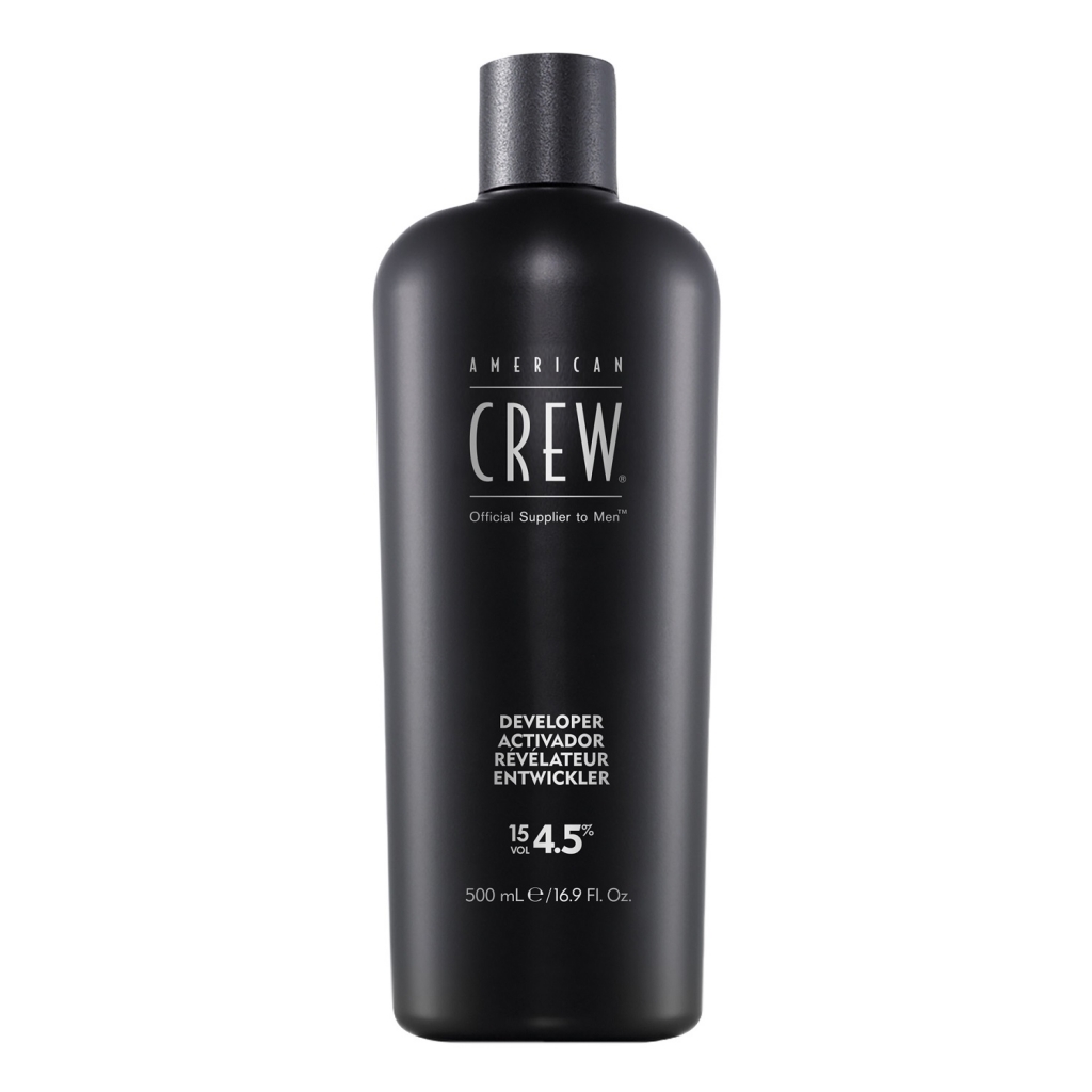 

American Crew Активатор для камуфляжа 4,5% Precision Blend Peroxide 15VOL, 500 мл (American Crew, Камуфляж седины)