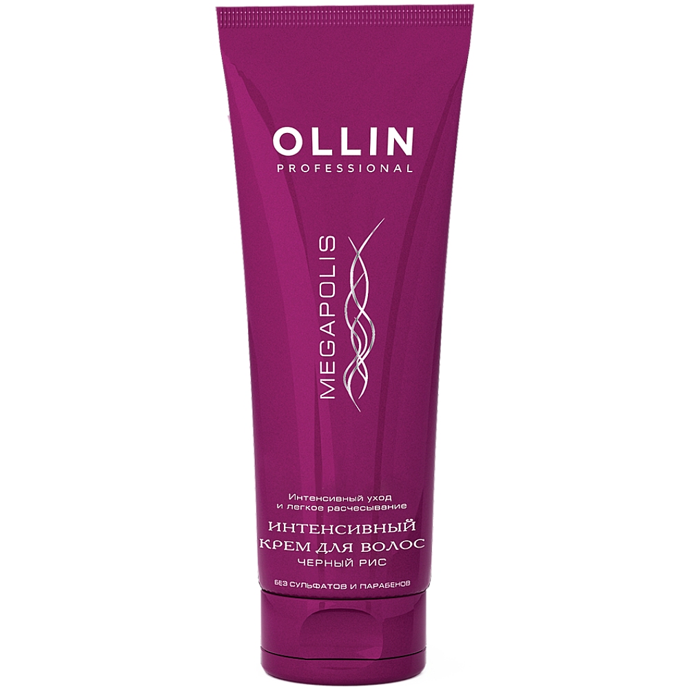 Купить Ollin Professional Бессульфатный интенсивный крем для волос Лёгкое расчёсывание, 250 мл (Ollin Professional, Уход за волосами)