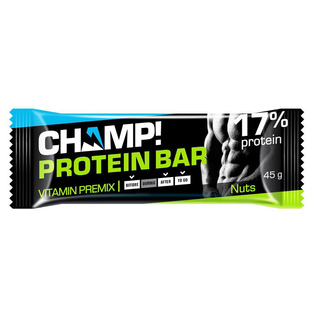

Леовит Батончик "Champ" протеиновый ореховый, 45 г (Леовит, Champ), Champ