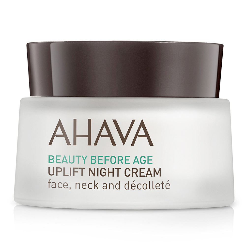 Купить Ahava Ночной крем для подтяжки кожи лица, шеи и зоны декольте, 50 мл (Ahava, Beauty before age)