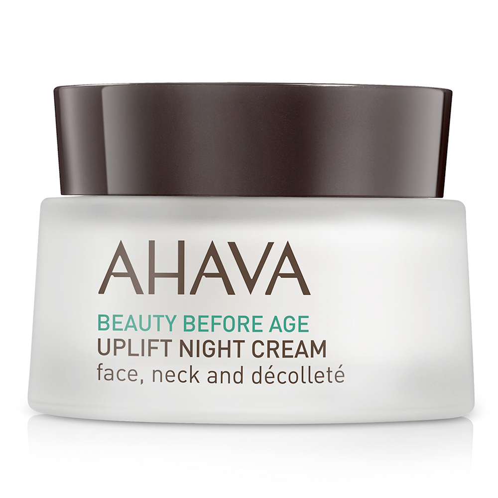 Ahava Ночной крем для подтяжки кожи лица, шеи и зоны декольте, 50 мл (Ahava, Beauty before age)