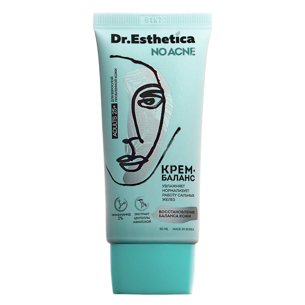 

Dr. Esthetica Крем-баланс, 50 мл (Dr. Esthetica, Adults), Adults