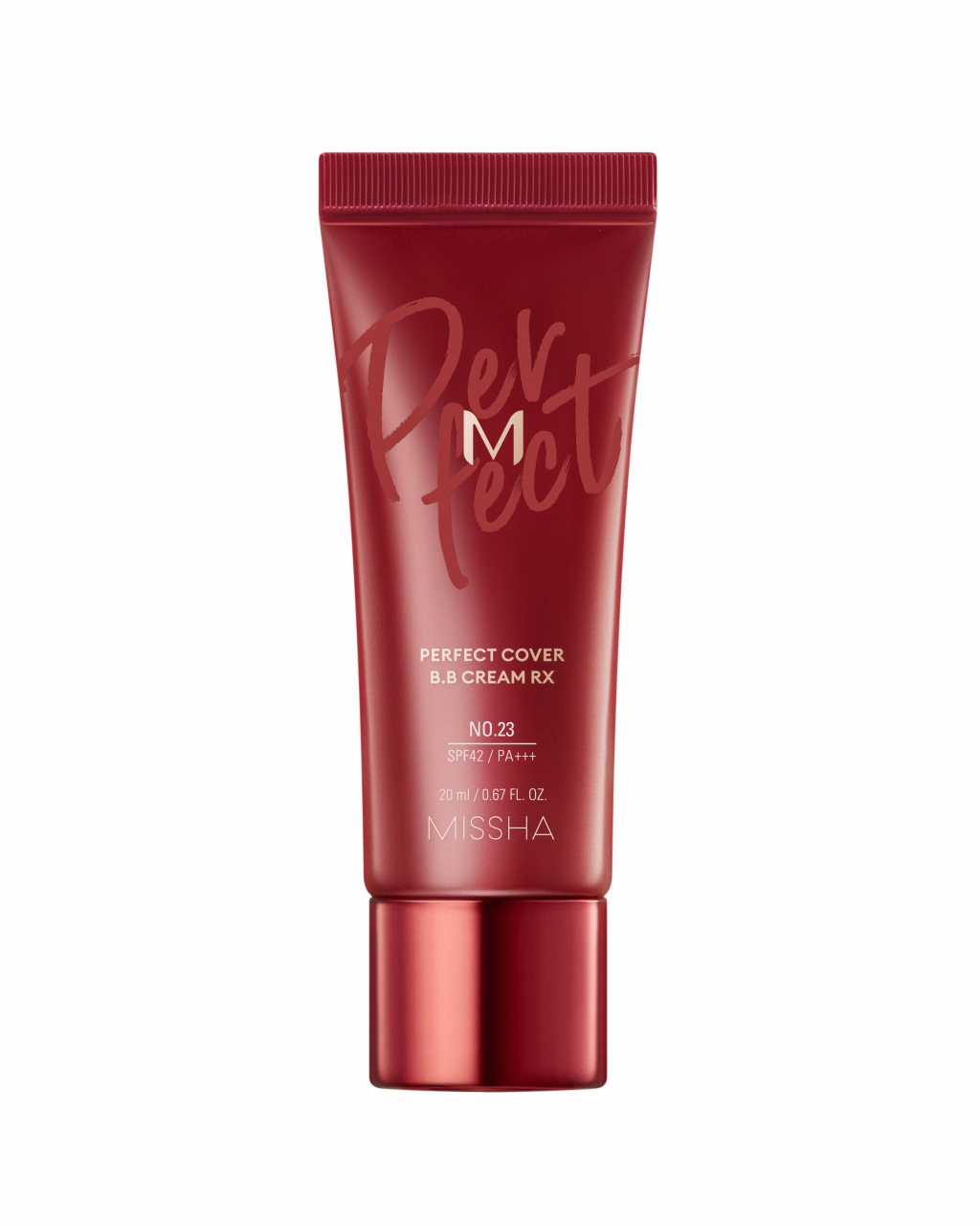 Missha Тональный BB крем M Perfect Cover BB Cream Rx SPF42/PA+++ № 23, 20 мл (Missha, Perfect Cover)