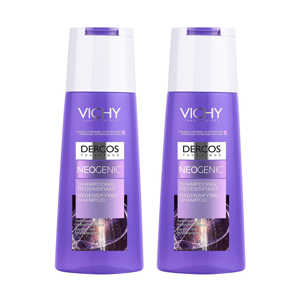 Купить Vichy Комплект Неоженик Шампунь для повышения густоты волос, 2х200 мл (Vichy, Neogenic)