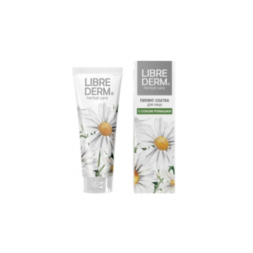 Librederm Пилинг-скатка с ромашкой для лица, 75 мл (Librederm, Herbal Care)