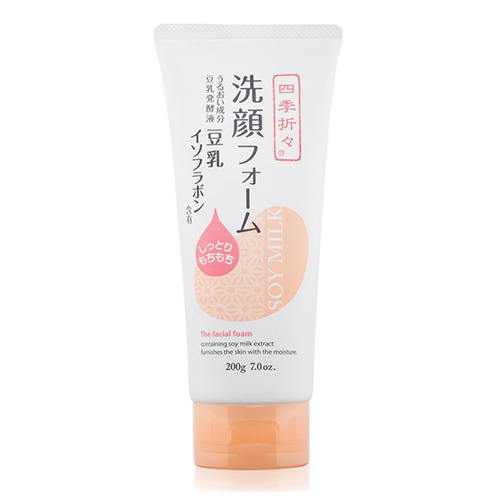 Kumano Cosmetics Очищающая пенка для лица с соевым молоком Soy Milk Facial Foam, 200 г (Kumano Cosmetics, Косметика для умывания)