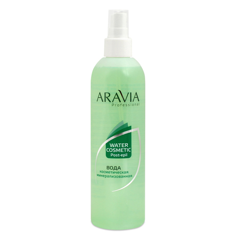 Купить Aravia Professional Косметическая минерализованная вода с мятой и витаминами Water Cosmetic Post-epl, 300 мл (Aravia Professional)