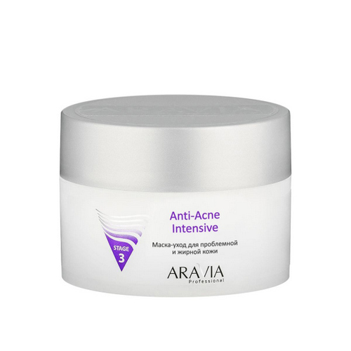 Купить Aravia Professional Маска-уход для проблемной и жирной кожи Anti-Acne Intensive, 150 мл (Aravia Professional)