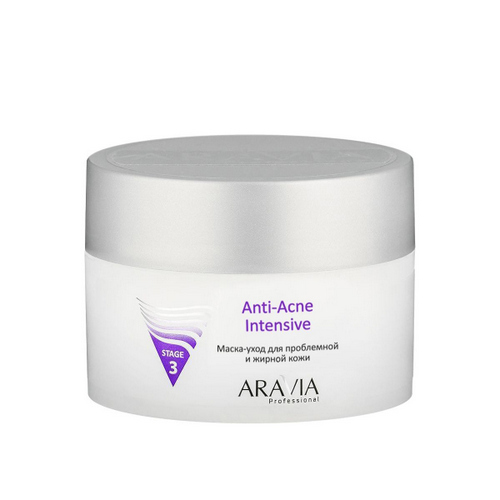 Aravia Professional Маска-уход для проблемной и жирной кожи Anti-Acne Intensive, 150 мл (Aravia Professional)