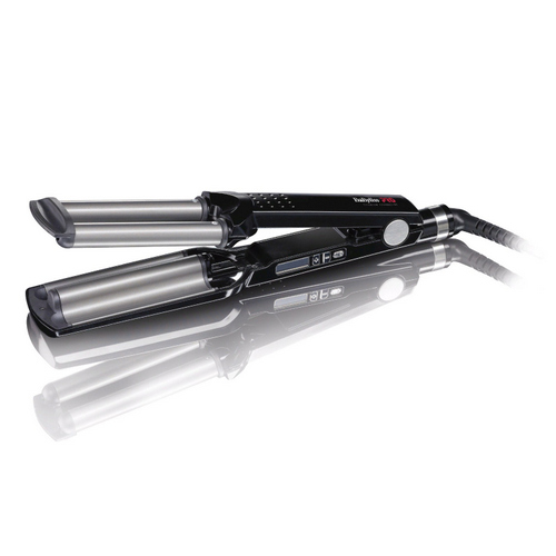 

Babyliss Щипцы для завивки волос Ionic 3D Waver BAB2369TTE с терморегулятором, титаново-турмалиновое покрытие (Babyliss, Плойки)