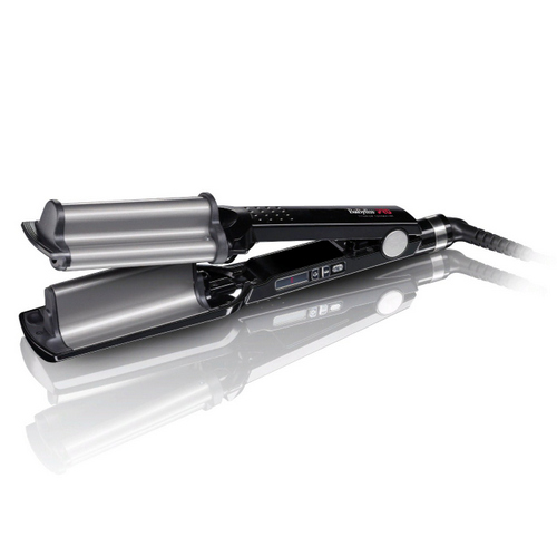 Babyliss Тройная плойка Ionic Hi-Def Waver BAB2469TTE с терморегулятором, титаново-турмалиновое покрытие (Babyliss, Плойки) от Socolor