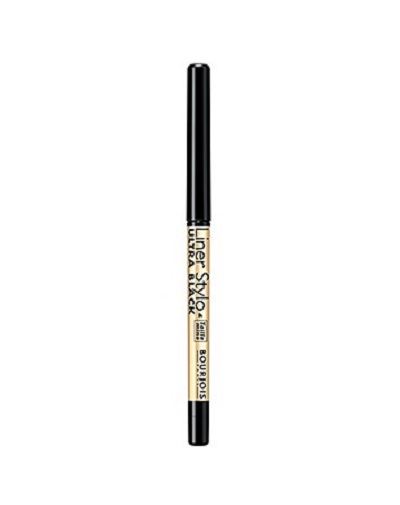 Bourjois Контурный карандаш с точилкой для макияжа глаз  liner stylo тон 61 ultra black (Bourjois, LINER STYLO)